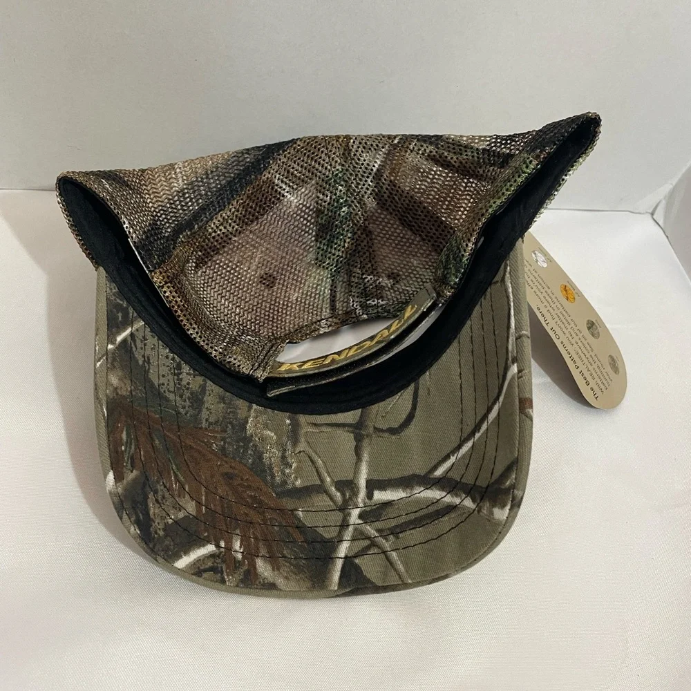 RealTree Kendall Camo Trucker Hat in‎ Brown Green camo one size fits all NWT